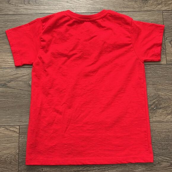 Tik Tok Kid’s 2 Piece Set Red‎ T Shirt & Black Shorts With Pockets Size 8/10 - Picture 6 of 10